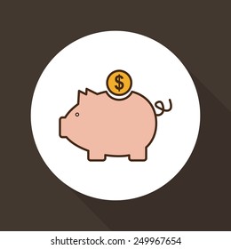 money concept design, vector illustration eps10 graphic 