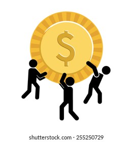 money concept design, vector illustration eps10 graphic 