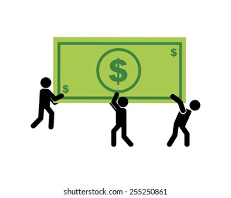 money concept design, vector illustration eps10 graphic 