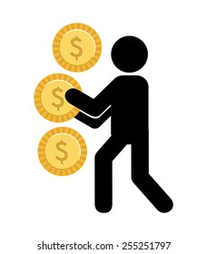 money concept design, vector illustration eps10 graphic 