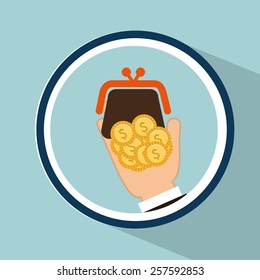 money concept design, vector illustration eps10 graphic 