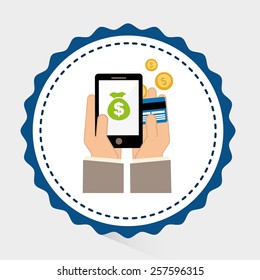 money concept design, vector illustration eps10 graphic 