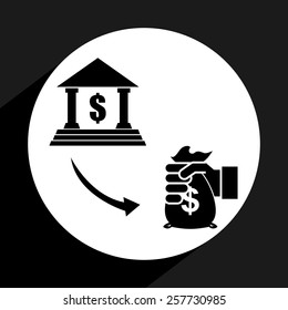 money concept design, vector illustration eps10 graphic 
