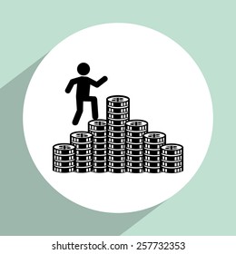money concept design, vector illustration eps10 graphic 