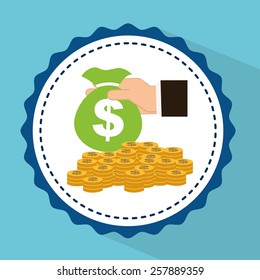 money concept design, vector illustration eps10 graphic 