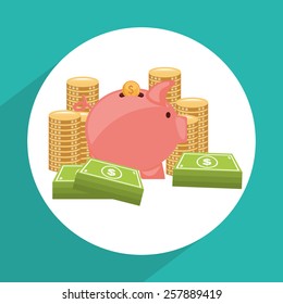 money concept design, vector illustration eps10 graphic 