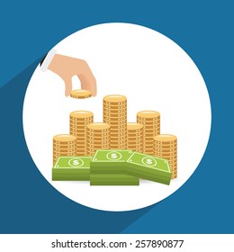money concept design, vector illustration eps10 graphic 