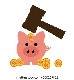 money concept design, vector illustration eps10 graphic 