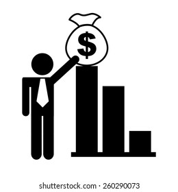 money concept design, vector illustration eps10 graphic 