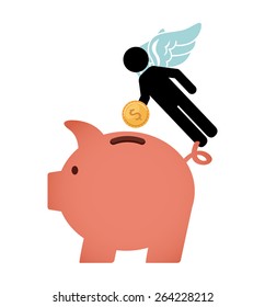 money concept design, vector illustration eps10 graphic 