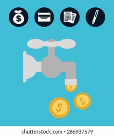 money concept design, vector illustration eps10 graphic 