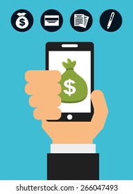 money concept design, vector illustration eps10 graphic 