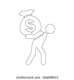 money concept design, vector illustration eps10 graphic 