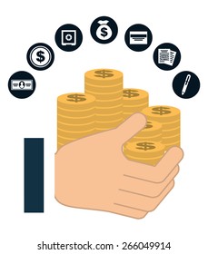 money concept design, vector illustration eps10 graphic 