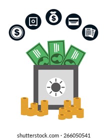 money concept design, vector illustration eps10 graphic 