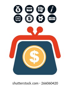 money concept design, vector illustration eps10 graphic 
