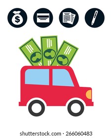 money concept design, vector illustration eps10 graphic 