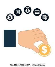 money concept design, vector illustration eps10 graphic 