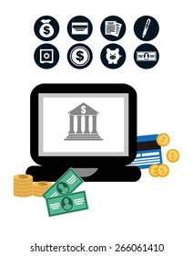 money concept design, vector illustration eps10 graphic 