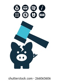 money concept design, vector illustration eps10 graphic 