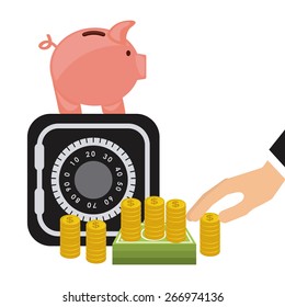 money concept design, vector illustration eps10 graphic 