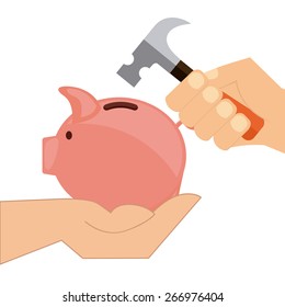 money concept design, vector illustration eps10 graphic 