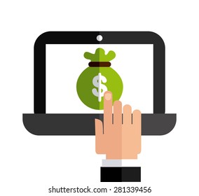 money concept design, vector illustration eps10 graphic 