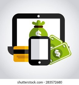 money concept design, vector illustration eps10 graphic 