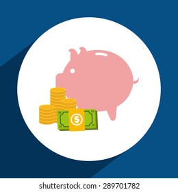 money concept design, vector illustration eps10 graphic 