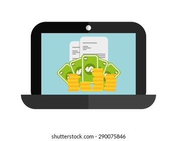 money concept design, vector illustration eps10 graphic 