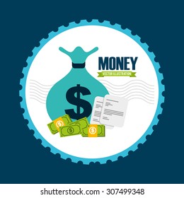 money concept design, vector illustration eps10 graphic 