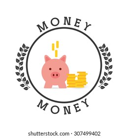 money concept design, vector illustration eps10 graphic 
