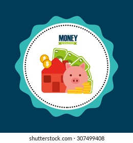 money concept design, vector illustration eps10 graphic 