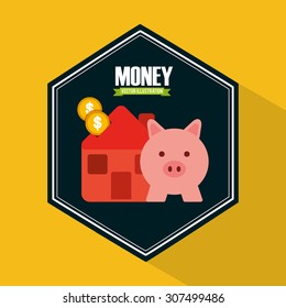 money concept design, vector illustration eps10 graphic 