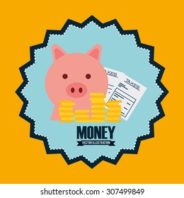 money concept design, vector illustration eps10 graphic 