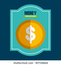 money concept design, vector illustration eps10 graphic 