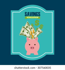 money concept design, vector illustration eps10 graphic 