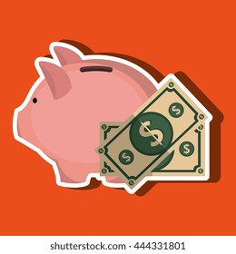 money concept design, vector illustration eps10 graphic 