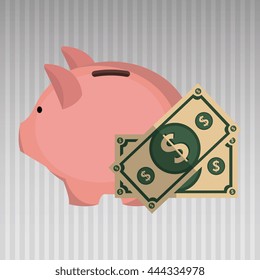money concept design, vector illustration eps10 graphic 