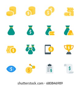 Money concept - Icon collection