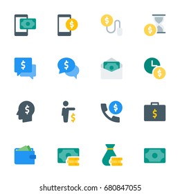 Money concept - Icon collection