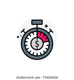 Money concept Isolated Line Vector Illustration editable Icon