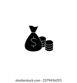 Money concept line icon. Simple element illustration. Money concept outline symbol design.