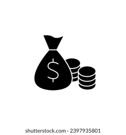 Money concept line icon. Simple element illustration. Money concept outline symbol design.