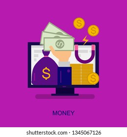 money concept vector design 