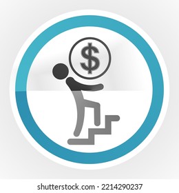 
Money Concept Vector Shortcut Icon