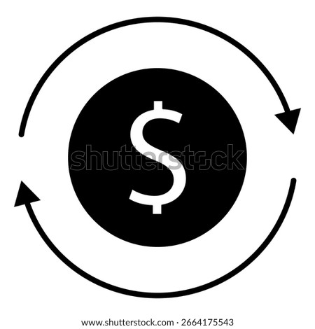 money convert icon vector, vector illustration