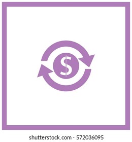money convert vector icon