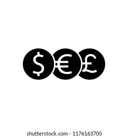 Money currency icon related to money exchange 
