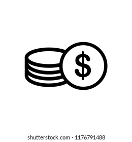 money currency icon vector template